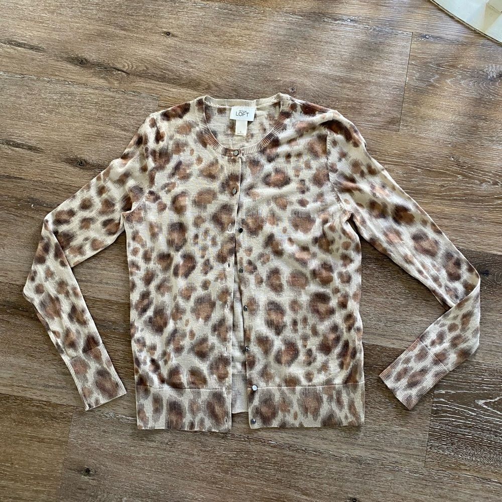 Ann Taylor Loft Cardigan Sz Small